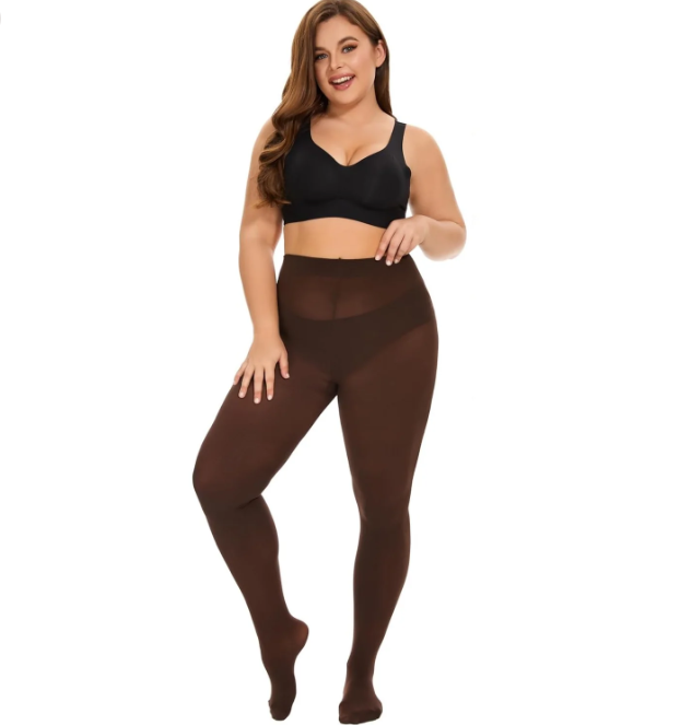 Strumpfhose mit Hoher Taille für Damen | Übergrößen