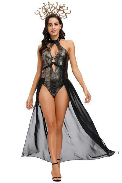 Hexenkönigin Halloween Kostum