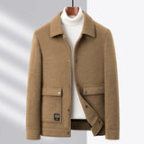 Corlan - Elegante Herbstjacke für Herren in Braun