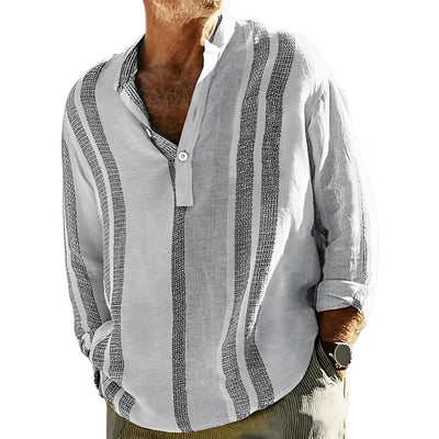 Alfred - Herren Hemd Streifen Modern