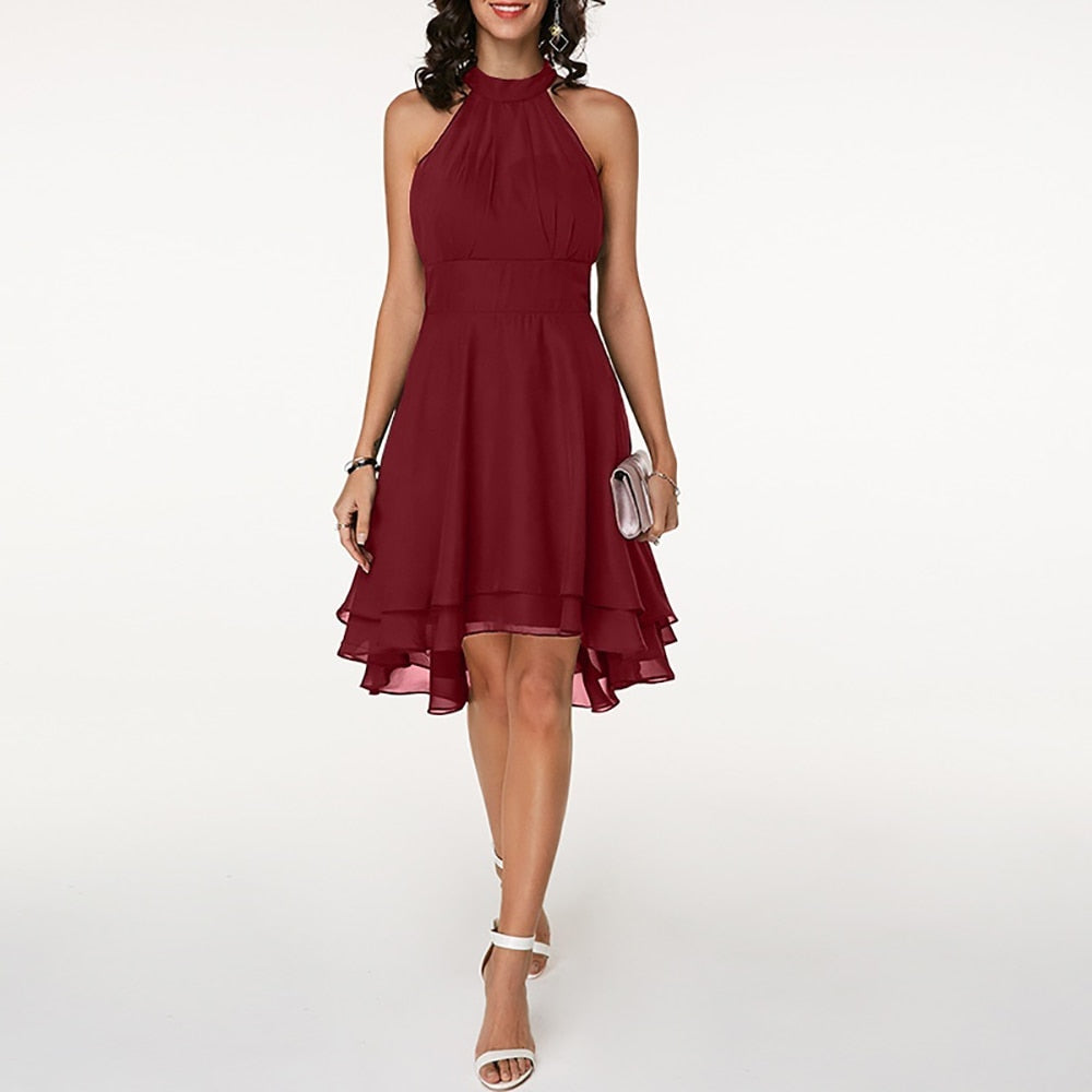 Peta - Rüschenkleid Romantischer Chic