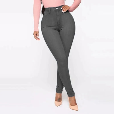 Jeggings Damen Slim Fit | Hoher Bund Knöchellang