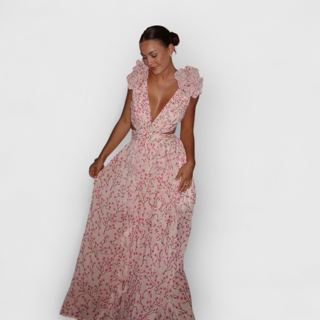 Fatima | Elegantes Rüschenkleid