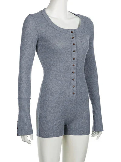 Louisa - Schicker Jumpsuit mit Knopfleiste