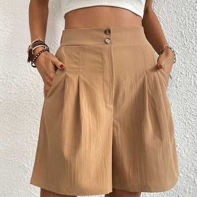Krista – Damen Shorts mit doppelter Knopfleiste