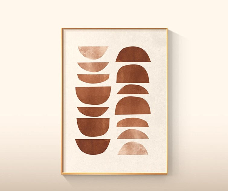 Skandinavische Geometrie Kunstwerke