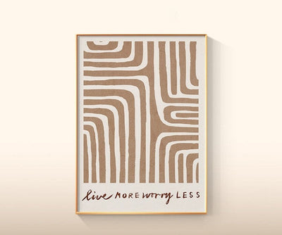 Skandinavische Geometrie Kunstwerke