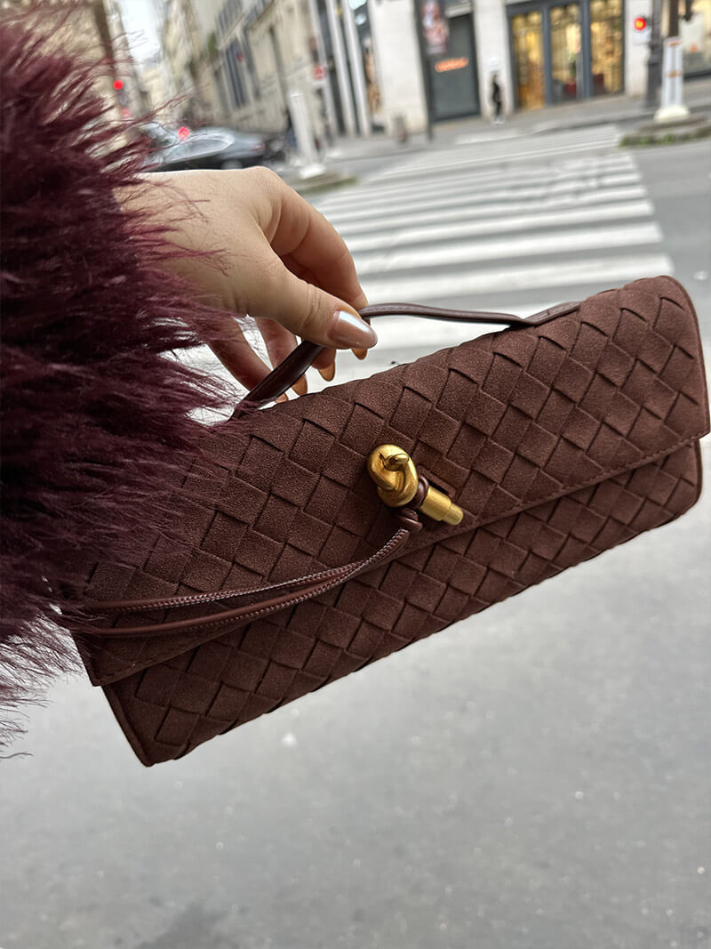 Bianca suede Tasche