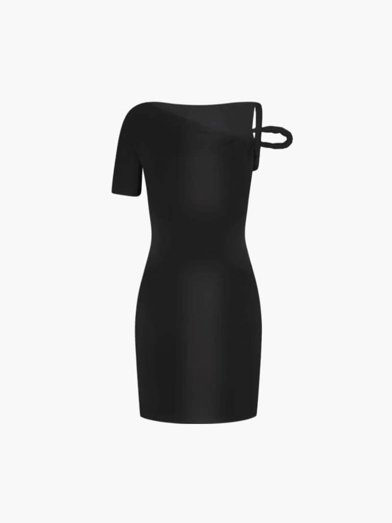 Kylie gedrehtes Mini Kleid