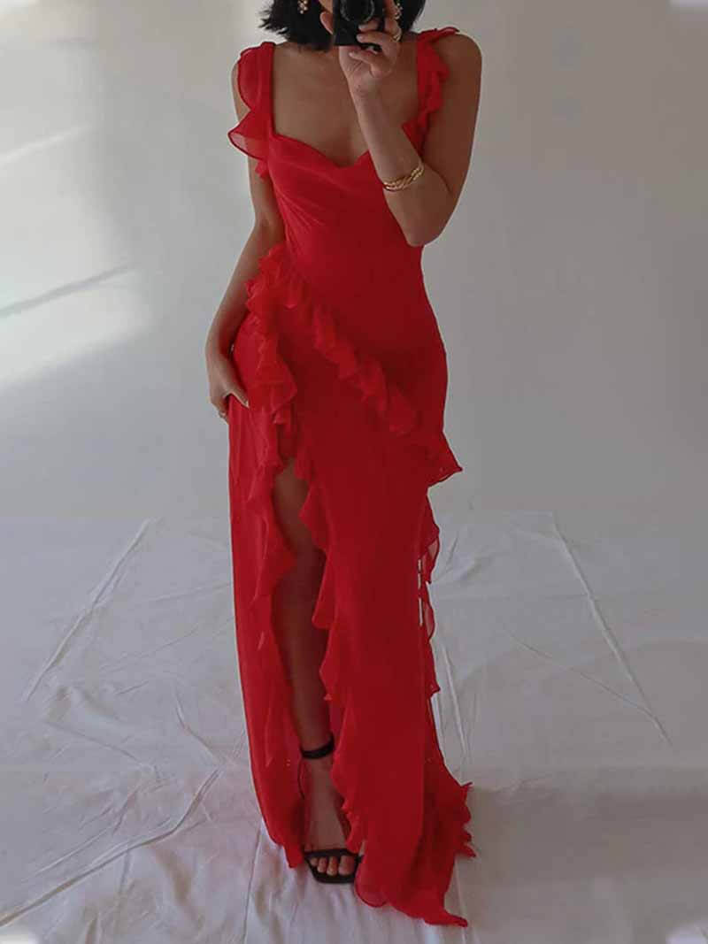 Romina Rüschen Kleid