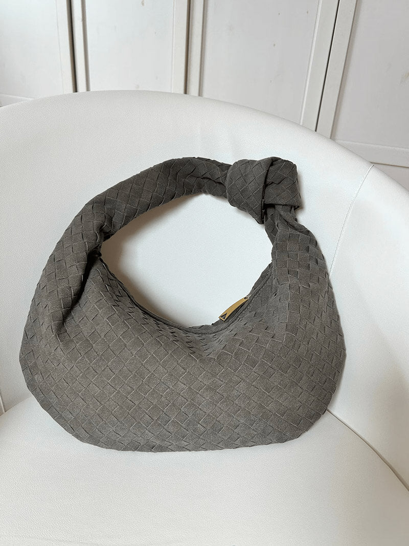 Gewebte suede Tasche medium