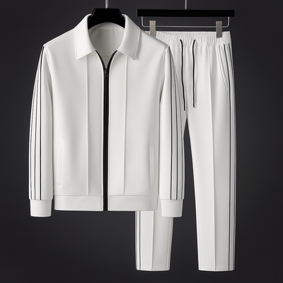 Claudix | Stretch Schwarzes Sport-Set