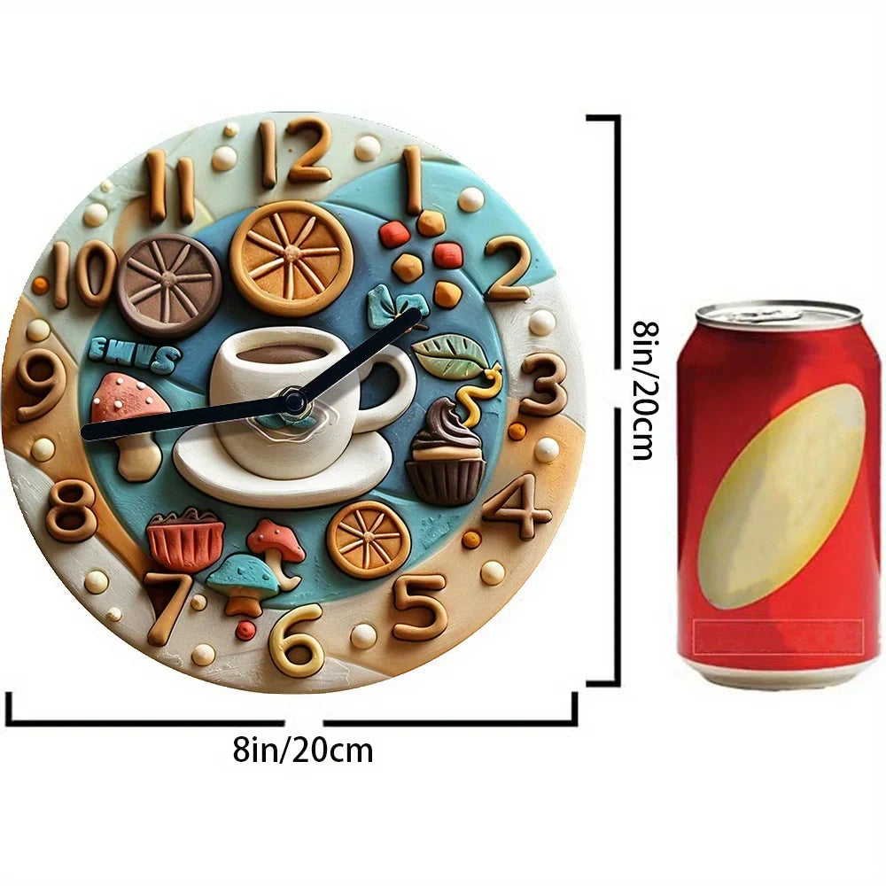 Stille Kaffeeuhr DIY Dekor