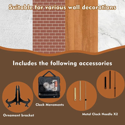 Stille Kaffeeuhr DIY Dekor