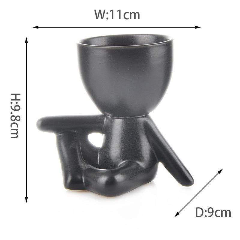 Stimmungsvasen Dekor