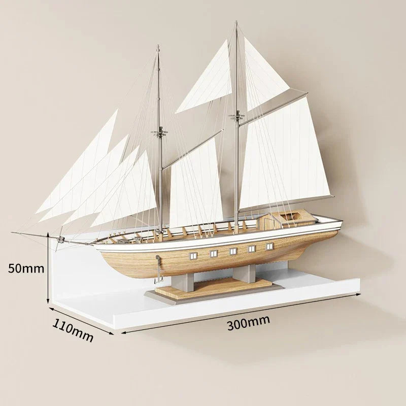 Stylische Aluminium Wandregal-Lösung