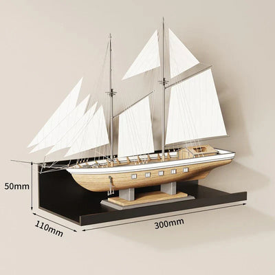 Stylische Aluminium Wandregal-Lösung