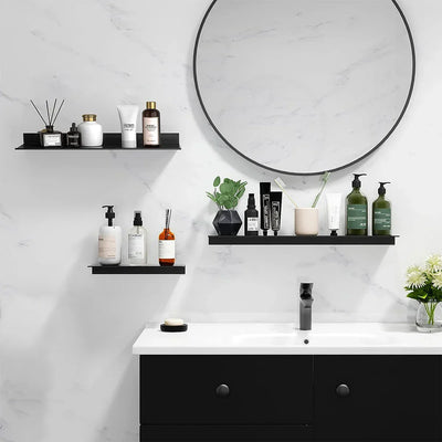 Stylische Aluminium Wandregal-Lösung