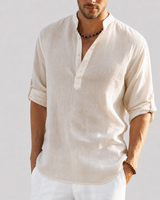 DruneElegantes hemd für Herren in Beige
