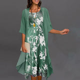 Faiza  | Sommerliches Eleganzkleid in Grün