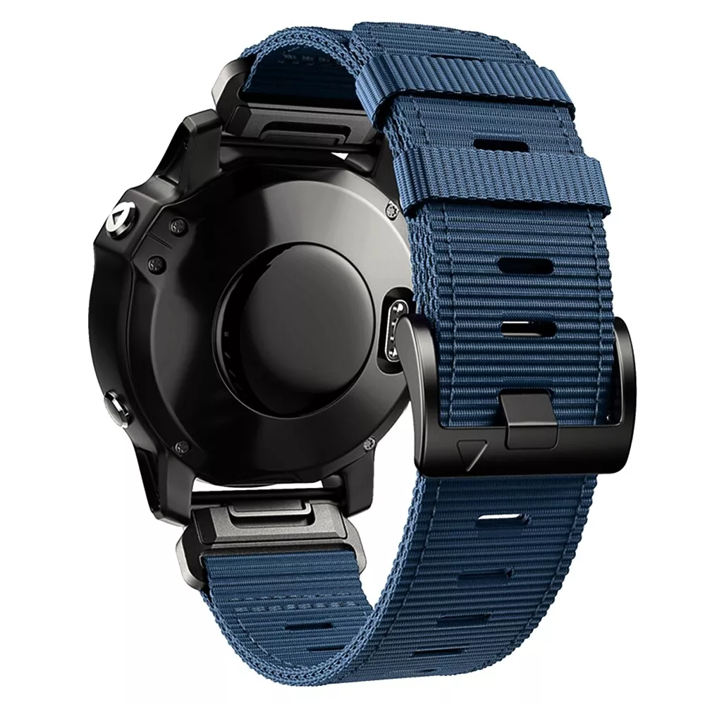 Taktisches Outdoor-Nylonarmband für Garmin Fenix 6X 6 Pro 8 7 7X 5 5X Plus