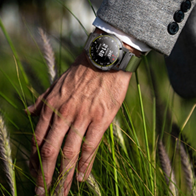Taktisches Outdoor-Nylonarmband für Garmin Fenix 6X 6 Pro 8 7 7X 5 5X Plus