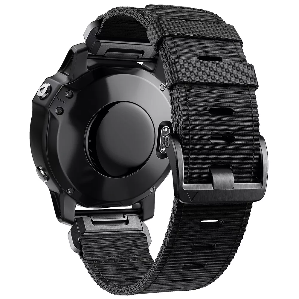 Taktisches Outdoor-Nylonarmband für Garmin Fenix 6X 6 Pro 8 7 7X 5 5X Plus