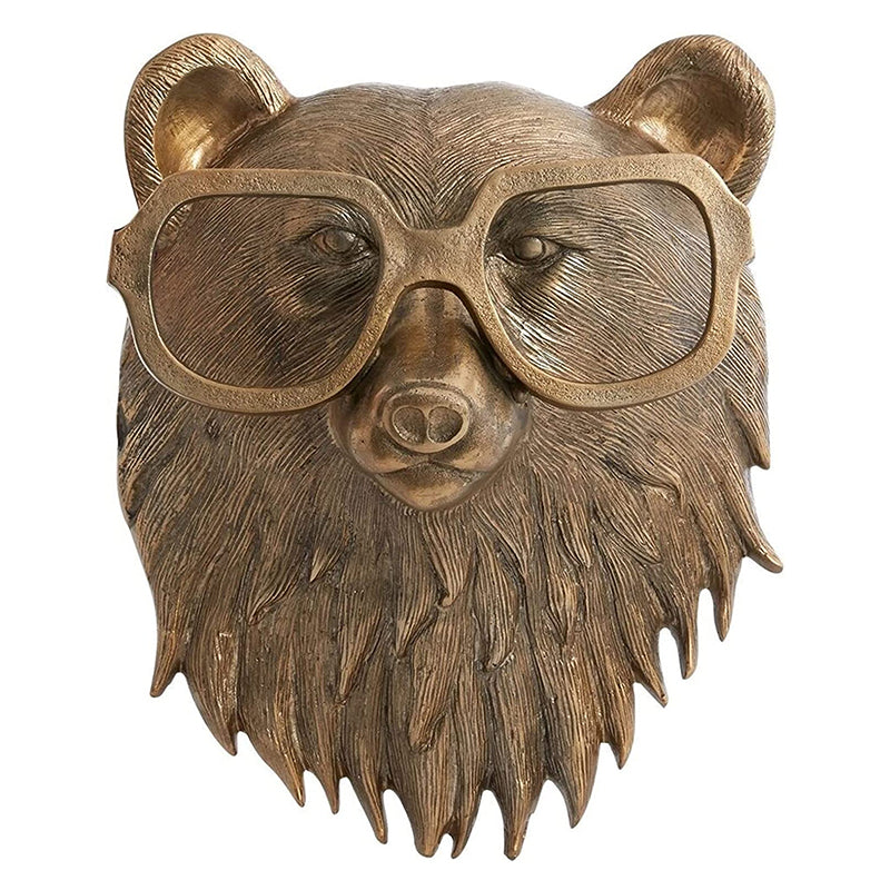 Tierkopf Harzskulptur