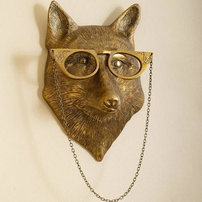 Tierkopf Harzskulptur