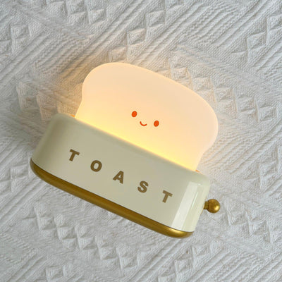 GlowToast Lampe – Tragbare Brot-Toast Cartoon LED Nachtlampe