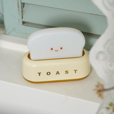 GlowToast Lampe – Tragbare Brot-Toast Cartoon LED Nachtlampe
