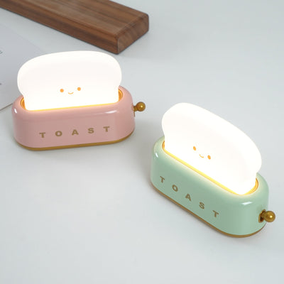 GlowToast Lampe – Tragbare Brot-Toast Cartoon LED Nachtlampe