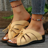 Shiloha™ - Bequeme Sommer-Sandale in Gelb
