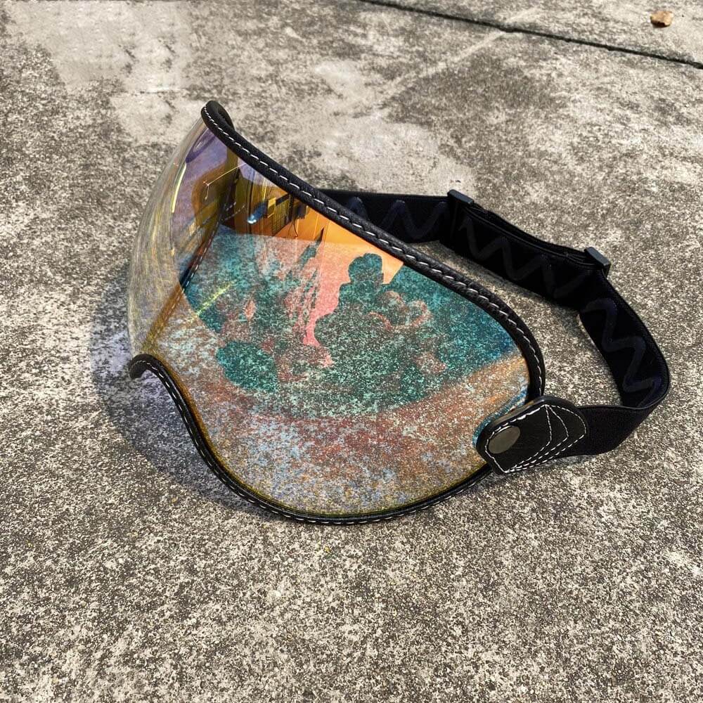 Universelles Visier HD Anti-UV Bubble-Linse