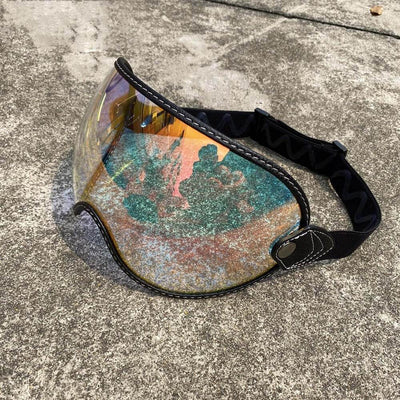 Universelles Visier HD Anti-UV Bubble-Linse