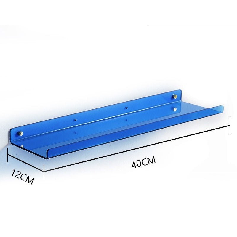 Unsichtbare Acryl-Wandregale - Modernes Display für Bücher, Pflanzen und Wohnaccessoires