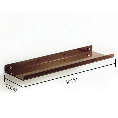 Unsichtbare Acryl-Wandregale - Modernes Display für Bücher, Pflanzen und Wohnaccessoires