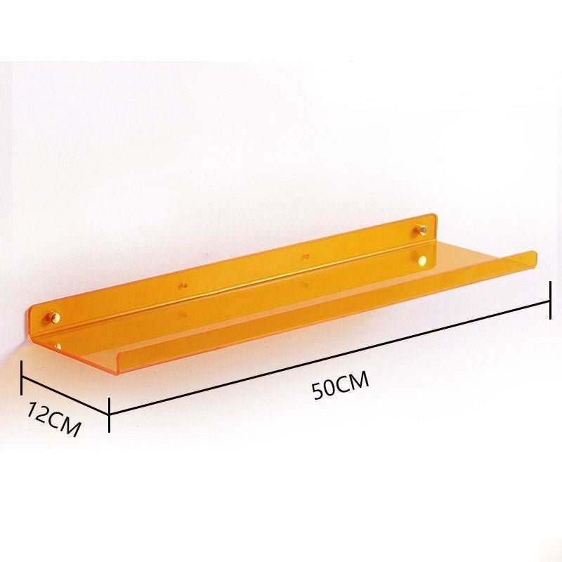 Unsichtbare Acryl-Wandregale - Modernes Display für Bücher, Pflanzen und Wohnaccessoires