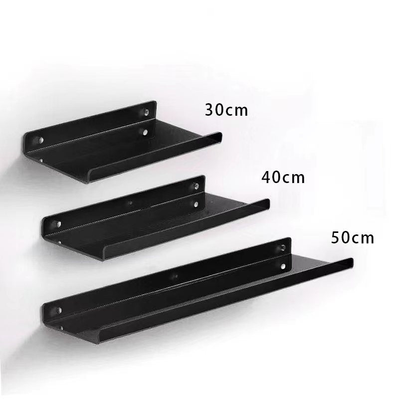 Unsichtbare Acryl-Wandregale - Modernes Display für Bücher, Pflanzen und Wohnaccessoires