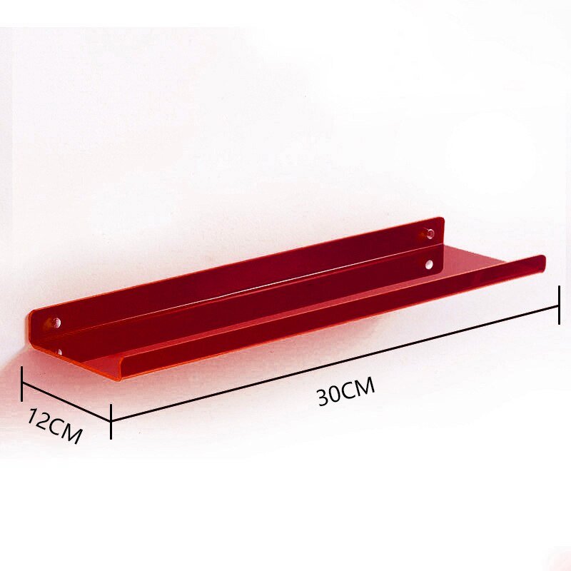 Unsichtbare Acryl-Wandregale - Modernes Display für Bücher, Pflanzen und Wohnaccessoires