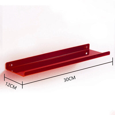 Unsichtbare Acryl-Wandregale - Modernes Display für Bücher, Pflanzen und Wohnaccessoires