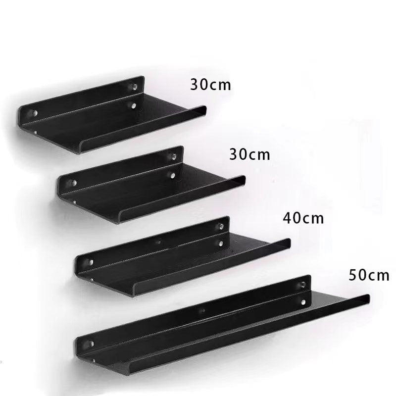 Unsichtbare Acryl-Wandregale - Modernes Display für Bücher, Pflanzen und Wohnaccessoires