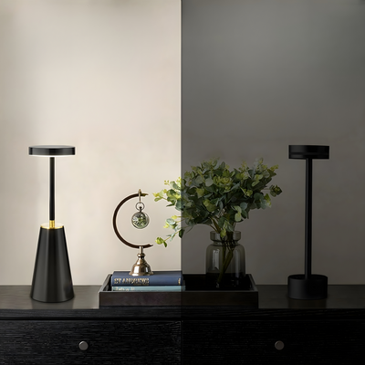 PureGlow Lampe - Drahtlose Touch Control LED Tischlampe