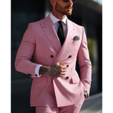 Herren Formell Anzug | Zweiteiliges in Rosa
