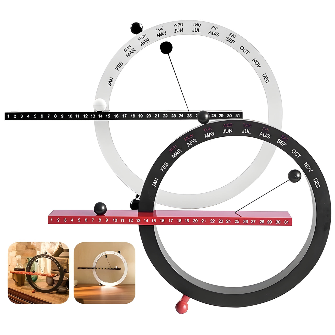 MagniCal Clock - Kreative Magnetische Kugeluhr