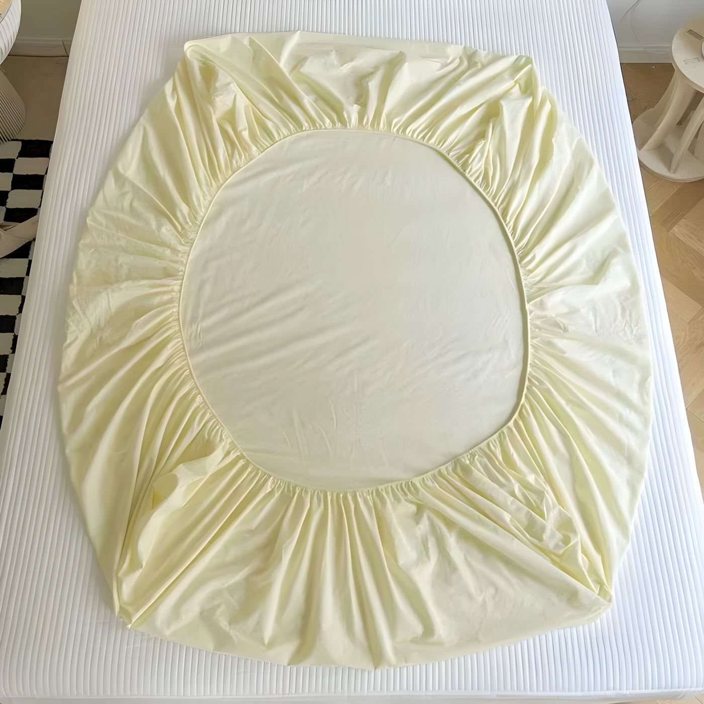 IvoryHaven Bedding - Gewaschene Baumwolle Bettlaken