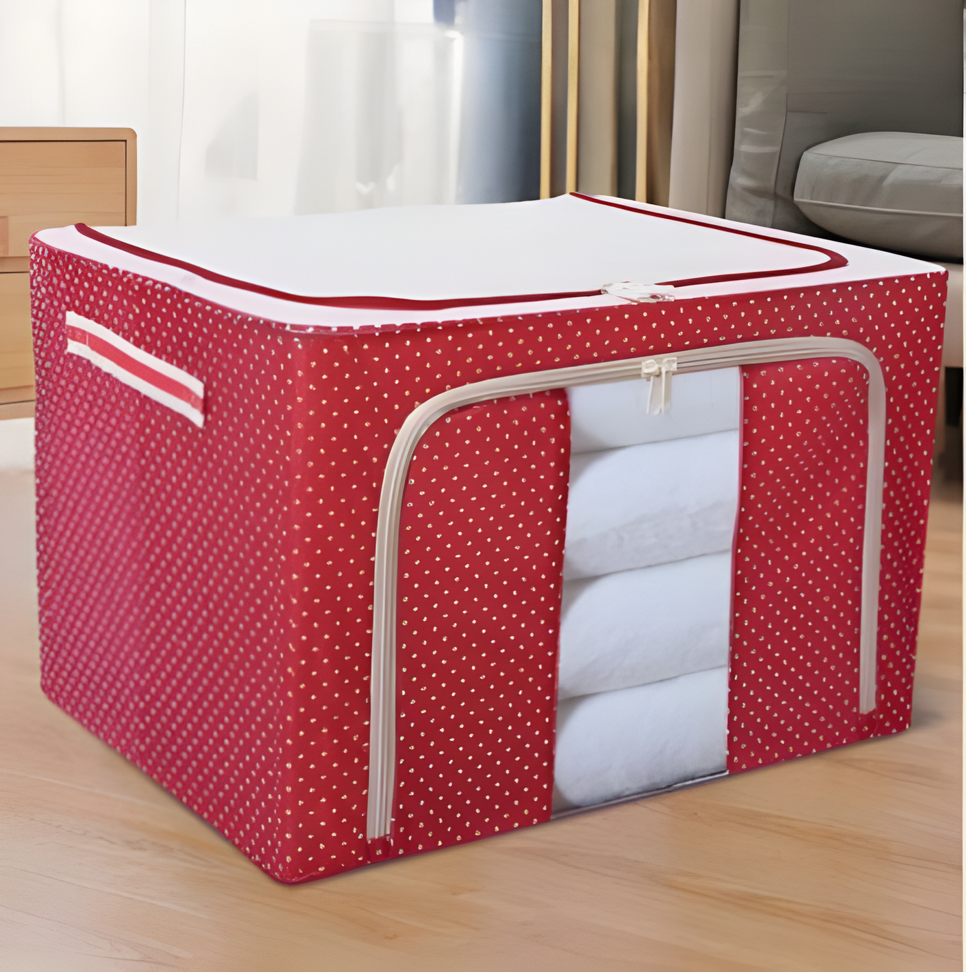 StorEase Box – Faltbare Aufbewahrungsbox zur Kleiderorganisation