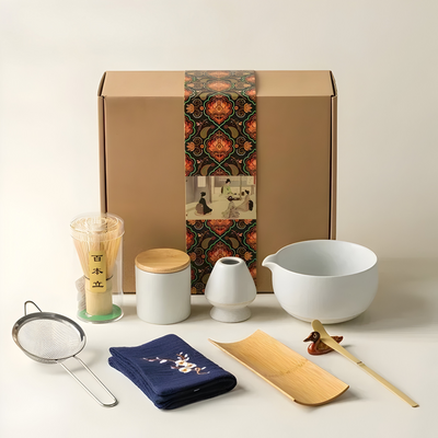 ChasenCraft Set - Japanisches Keramik Matcha Set