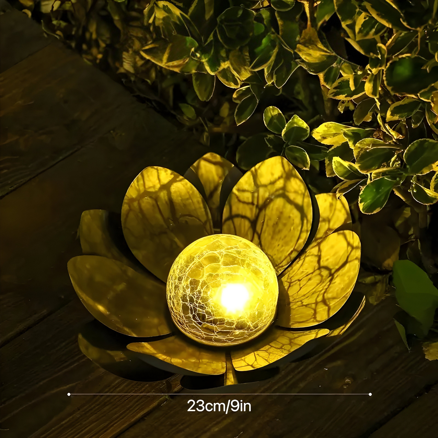 GlowPetal - Solar LED Lotusblumenleuchte
