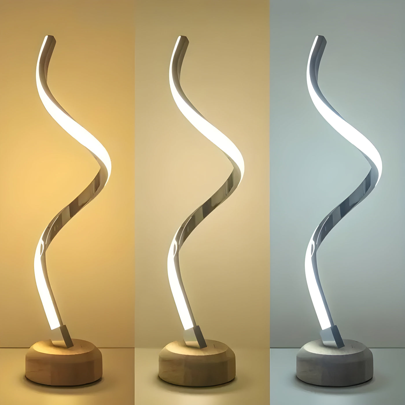 LumaCurve Lamp - Moderne LED-Schreibtisch-Tischlampe